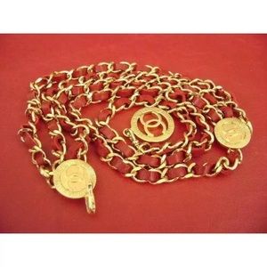 Authentic vintage Chanel chain braclet